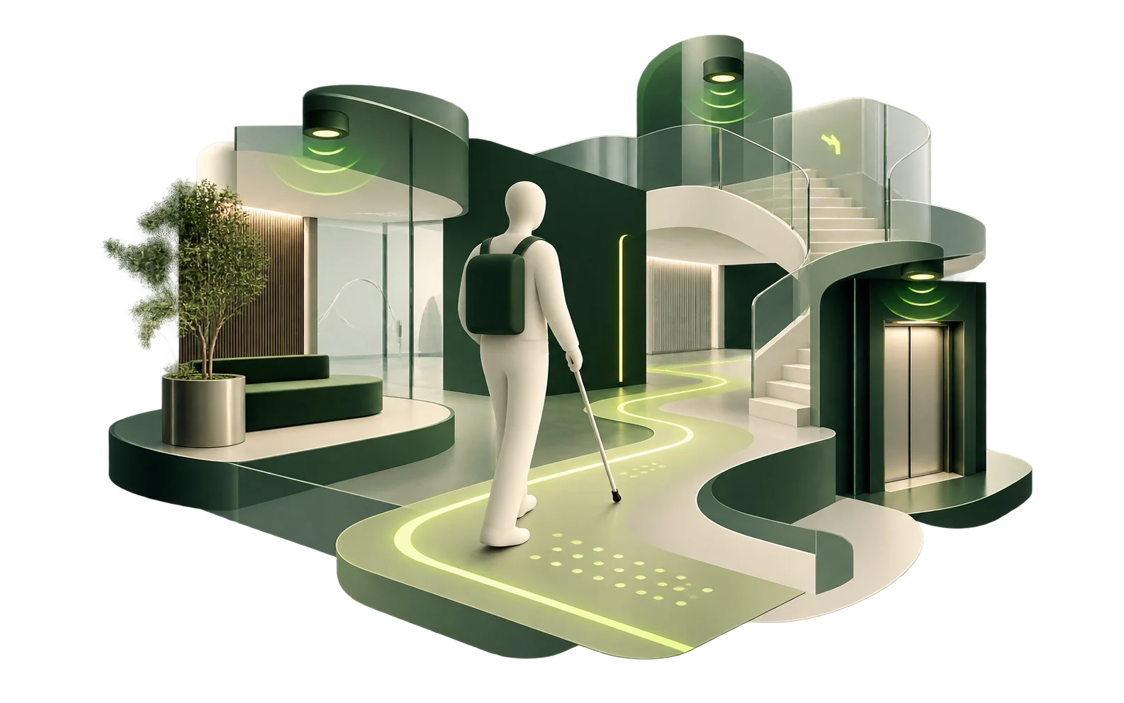 Visuale editoriale per Navigatore accessibile